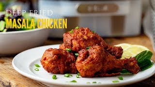 Deep Fried Masala Chicken With T-Fal Deep Fryer | AD