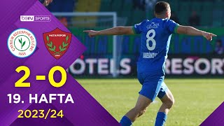 Çaykur Rizespor (2-0) Atakaş Hatayspor | 19. Hafta - Trendyol Süper Lig 2023/2024