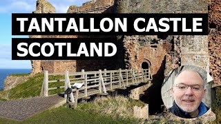 Exploring Tantallon Castle, East Lothian, Scotland