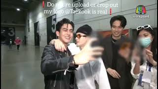 [ENG SUB] Toey Pongsakorn, Bomb Tanin and Jackson Wang after the show called The Wall Song Thailand