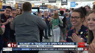 Walmart officially opens supercenter in Tehachapi