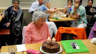 Florence's 98th Birthday Party