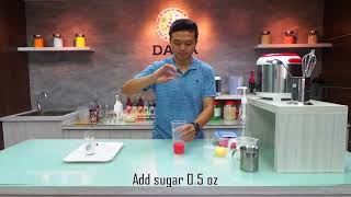 【DAMA-FOODS】草莓蜜珍珠布丁牛奶(budding milk with strawberry flavor boba)