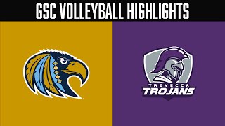 Mississippi College at Trevecca Nazarene | GSC Volleyball Highlights | Nov. 1, 2024