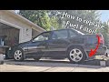 How to Replace Fuel Filter Volvo S70