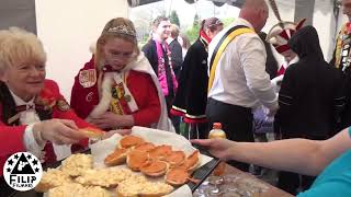 receptie van  overwinningsbal van de provinciale jeugdprins van 2023 Joran I van  Antwerp