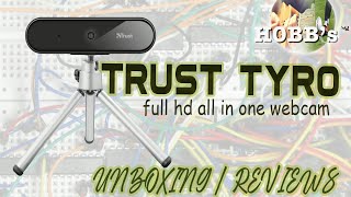 Camera Web Trust Tyro | Full Hd Webcam | Unboxing Camera Web Trust Tyro | All in one Camera Web