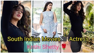 SOUTH INDIAN MOVIE'S ACTRESS | KRITHI SHETTY'S LOVELY VIDEO 2024 |🎥#southmovie #krithishetty #viral