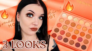 Colourpop Smokin' Hot Palette! 🔥 3 Eye Looks + Review 🔥