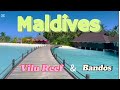 Maldives 🇲🇻 Vilu Reef &Bandos, Seaplane ✈water villas🏠