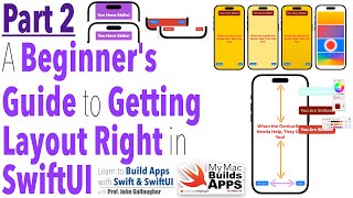 Ch. 1. SwiftUI Fundamentals: Getting Layout Right Pt  2. Colors, background, safeArea \u0026 More (2025)