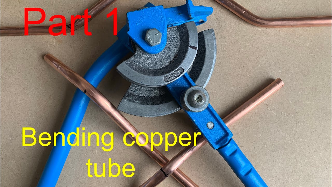 HOW TO BEND COPPER PIPE Part 1 Tutorial On How To Bend Copper Tube 90 ...