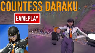 New Countess Daraku Skin Gameplay (Fortnite Battle Royale)