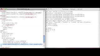 Python Curses Snake Tutorial 6: Menu Function