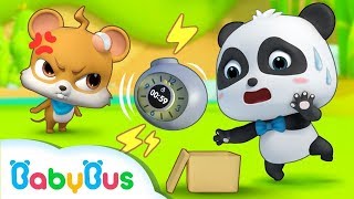 ระวัง ระเบิดเวลา | คุณแม็กซ์ได้รับพัสดุ | การ์ตูนเด็ก | เบบี้บัส | Kids Cartoon | BabyBus