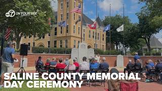 Veterans, families honor fallen service members during Benton Memorial Day ceremony