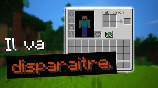 Les inventaires Minecraft sont sur le point de disparaître… Voici pourquoi !