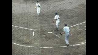 引き分け再試合 1回裏 逆転 （高校野球2012夏 浜松商vs島田商）