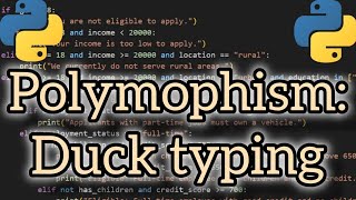 Mastering Polymorphism in Python: Duck typing - Object-Oriented Programming (OOP)