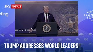 Trump addressing world leaders for first time