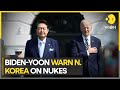 Joe Biden-Yoon Suk Meet: US and South Korea Announce New Nuclear Deterrence Plan | WION News