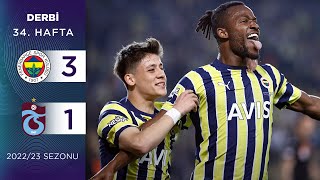 Fenerbahçe (3-1) Trabzonspor | 34. Hafta - 2022/23