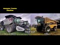 gleaner s98 vs challenger e560c ultimate size power capacity comparison largest s vs largest e500