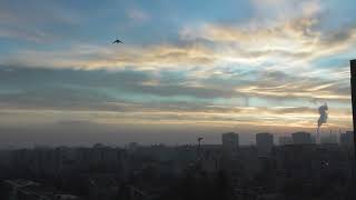 #изгрев над София на 20.12.2024 г.... #изгрев #sunrise #sofia ...