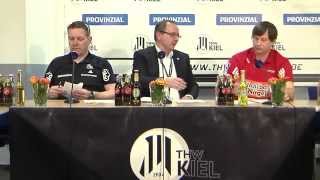 Pressekonferenz: THW Kiel - Frisch Auf Göppingen, 26.03.2014