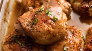 Baked Chicken and Gravy 20200630