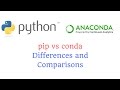 Pip vs Conda : Differences and Comparisons.