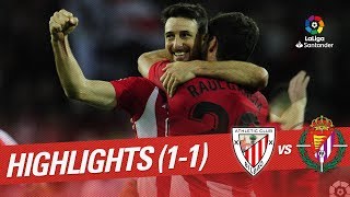 Highlights Athletic Club vs Real Valladolid (1-1)