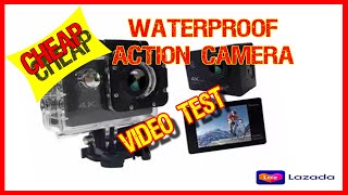 4K HD ULTRA ACTION CAMERA - Video Footage I LAZADA I