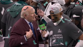 Eagles' Super Bowl LIX Trophy Presentation