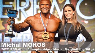 Michal MOKOS, Slovakia ... 2022 IFBB World Master Bodybuilding Champion, 90kg+