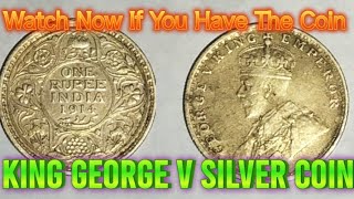 🔥🔥🔥Rare King George V Silver Coin