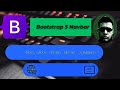 Bootstrap 5 Navbar: Build a Responsive Navigation Bar with Bootstrap 5 (HTML, CSS)