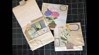 Double Pocket with Top Flap - One Page Projects