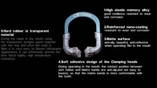 high definition dental clamping ring video (cotisen) Promisee dental