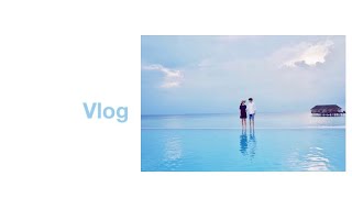 Vlog | 몰디브 신혼여행, 두짓타니 워터빌라(dusit thani maldives), 몰디브 힐링영상