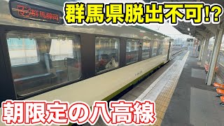 [Can't escape Gunma Prefecture?!] I tried riding the newly opened morning-only Hachiko Line