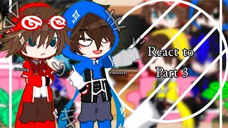 react to || part 3 || Dương × monster || kira × kuro || ziokass × noxuss || smp youtube ||