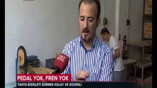 Tahta Bisiklet - Tay Tay TRT HABER videosu