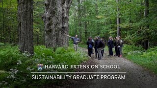 Sustainability Graduate Program at Harvard Extension School