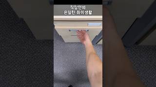 직장인의 은밀한 취미생활 서랍장 공개 #직장인공감 #shorts