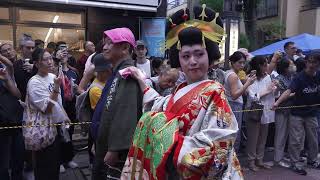 しながわ宿場祭りのおいらん道中