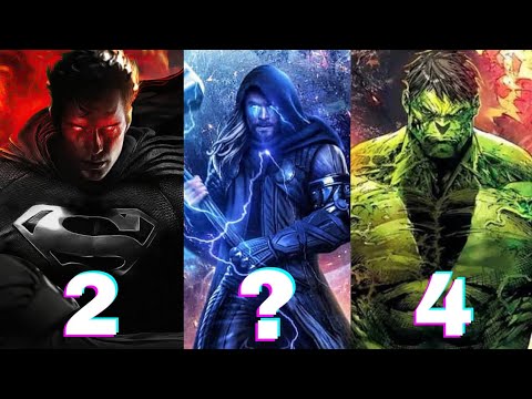 Top 10 Most Powerful Superheroes || Top 10 Superheroes In MCU And DC ...