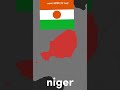 making empires for countries (niger) #mapping #shorts #sudan #usa #saudiarabia #russia #niger