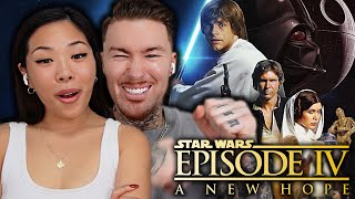 Watching STAR WARS for the *FIRST TIME*  | Star Wars Episode IV: A New Hope REACTION