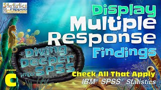 Displaying Multiple Response Findings in SPSS